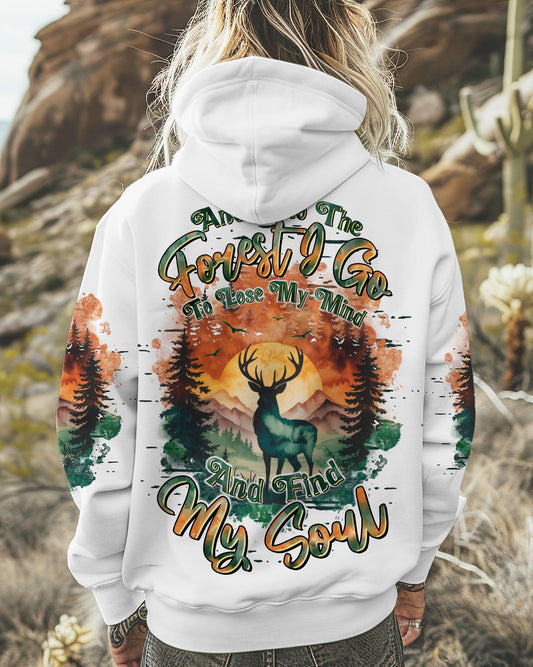 AND INTO THE FOREST I GO DEER ALL OVER PRINT - TLTR2309254