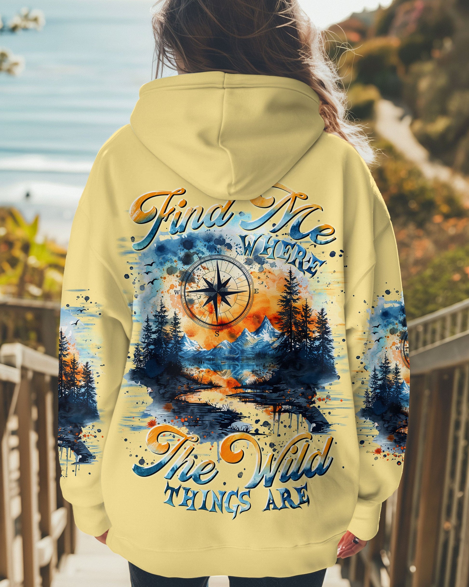 FIND ME WHERE THE WILD THINGS ARE ALL OVER PRINT  - TLTR1810243