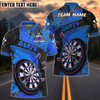 BlueJose Darts Board Personalized Name, Team Name Shirt (6 Colors)