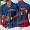 BlueJose Custom Name Eagles 250th Birthday Independence - Reunion - Democracy Hawaii Shirt