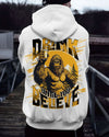 DRINK UNTIL YOU BELIEVE BIGFOOT ALL OVER PRINT - TLNT1009252