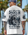 SLOTH HIKING TEAM ALL OVER PRINT  - TLTW1803253