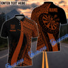 BlueJose Darts Tribal Pattern Personalized Name, Team Name Shirt (4 Colors)