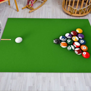 BlueJose Green Field Colourful Ball Sports Rug
