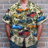 Custom Classic Car Hawaiian Shirt, Dancing Girls Pattern