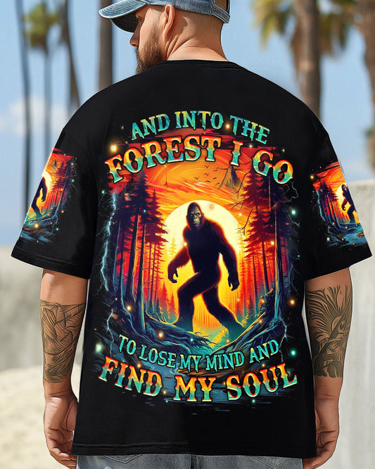 AND INTO THE FOREST I GO BIGFOOT ALL OVER PRINT - YHHN1704253