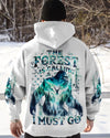 THE FOREST IS CALLING AND I MUST GO BIGFOOT ALL OVER PRINT - YHHN1002254