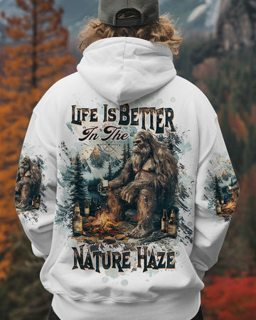 LIFE IS BETTER IN THE NATURE HAZE BIGFOOT ALL OVER PRINT - TLTW2011243
