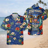 BlueJose Custom Name 250 Years Semiquincentennial Eagles Tropical Hawaii Shirt