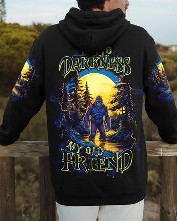 HELLO DARKNESS MY OLD FRIEND BIGFOOT ALL OVER PRINT - TLTW1711252