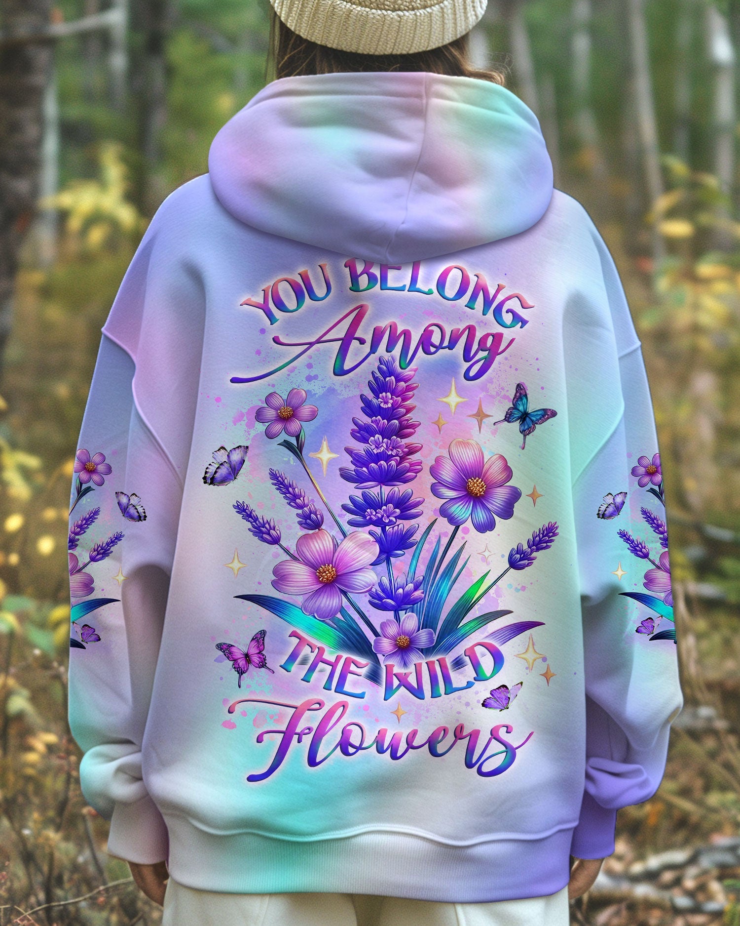 YOU BELONG AMONG THE WILDFLOWERS ALL OVER PRINT - YHLT0402253