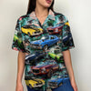 Custom Muscle Car Hawaiian Shirt, Hawaii Beach Patten