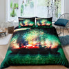 BlueJose Billiards Tie-dye Pattern Bedding Set
