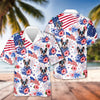 BlueJose Custom Dog Photo United State Flag Hawaii Shir
