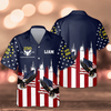 BlueJose Custom Name America 250th Anniversary 1776-2026 Eagle Hawaii Shirt