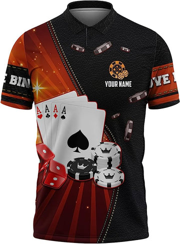 BlueJose I'm Just Here for Pot Personalized Name 3D Polo Shirt