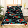 BlueJose Billiards 8-Ball Pattern Bedding Set
