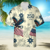 BlueJose USA 250 Anniversary Eagle 1776-2026 Hawaii Shirt