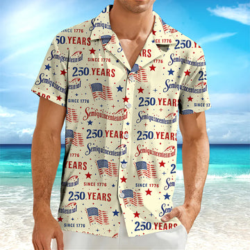 BlueJose Personalized America 250 Semiquincentennial Hawaii Shirt