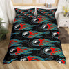 BlueJose Billiards 8-Ball Pattern Bedding Set