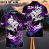 BlueJose Darts Bloody Wolf Old Dartboard Multicolor Options Personalized Name Shirt (4 Colors)