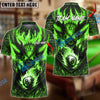 BlueJose Billiards Ball 8 Lucifer Devil Personalized Name, Team Name Shirt (6 Colors)