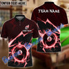 BlueJose Billiards Ball 8 Thunder Strike Down Personalized Name, Team Name Unisex Shirt (4 Colors)
