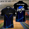 BlueJose Bowling And Pins Sport Basic Customized Name 3D Shirt ( 5 Colors)