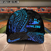 BlueJoses Bowling And Pins Maori Multicolor Personalized Name Cap