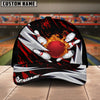 BlueJoses Bowling And Pins Thunders Multicolor Personalized Name Cap