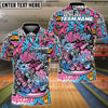 BlueJose Bowling And Pins Screaming Funny Graffiti Customized Name, Team Name 3D Shirt (4 Colors)