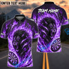 BlueJose Darts Fire Lion Flame Art Design Personalized Name, Team Name Unisex Shirt (4 Colors)