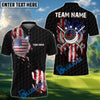 BlueJose Golf Stars And Stripes Style Design Personalized Name, Team Name 3D Shirt (4 Colors)