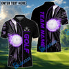 BlueJose Golf Break Glass Personalized Name, Team Name 3D Shirt (4 Colors)