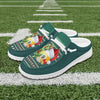 BlueJose Billiards Ball 9 Green Christmas Pattern Player Mesh Dude Shoes