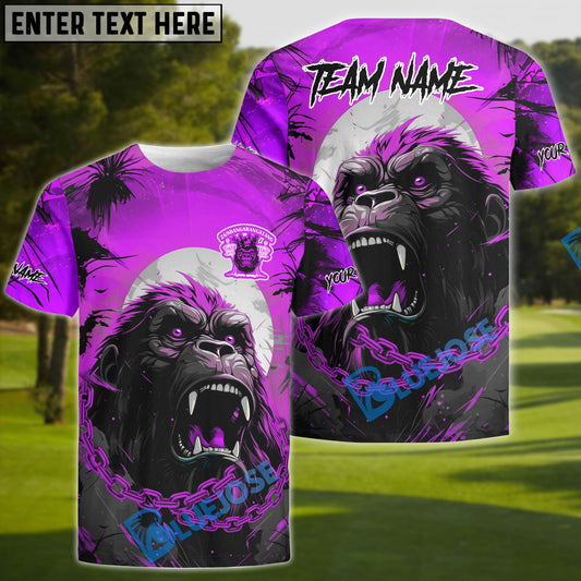 Bluejose Disc Golf Kong Custom Name & Team Name Shirts