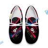 BlueJose Billiards Metalic Style White Canvas Loafer Shoes ( 4 Colors )