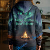 BlueJose Personalized Family That Camps Together Stays Together Bear Family Hoodie