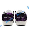 BlueJose Billiards Ball 8 & 9 Yinyang Dragon Tiger White Canvas Loafer Shoes ( 4 Colors )