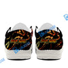 BlueJose Billiards Ball 8 Phoenix Arisen White Canvas Loafer Shoes (4 Colors)