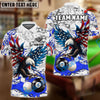 BlueJose Billiards 8 Ball Almighty American Eagle Personalized Shirt (4 Colors)