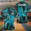BlueJose Bowling Fireball Premium Personalized Shirt (4 Colors)