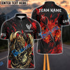 BlueJose Darts Golden Phoenix Personalized Name, Team Name Shirt (4 Colors)