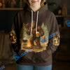 BlueJose Bigfoot Camping Camp More, Worry Less 3D Shirts