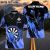 BlueJose Darts Lava Stone  Personalized Name, Team Name Shirt (6 Colors)