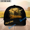 BlueJose Black Hunter Personalized Name Cap