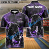 BlueJose Bowling And Pins Fierce Panther Customized Name, Team Name 3D Shirt (4 Colors)