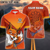 BlueJose Darts Blazing Fox Dartboard Multicolor Options Personalized Name Shirt (4 Colors)