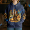 BlueJose Bigfoot Camping Camp More, Worry Less 3D Shirts