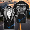 BlueJose Darts Gentleman Style Personalized Name, Team Name Shirt (6 Colors)